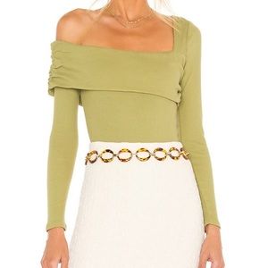 Off the shoulder bodysuit